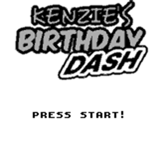 Kenzies Birthday Dash - Screenshot - Game Title (World) - 160x144