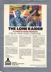 The Lone Raider - Box - Back (Europe) - 800x1124
