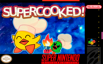 Supercooked! - Fanart - Box - Front (North America) - 1533x954