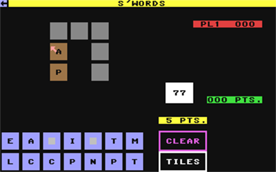 S'words - Screenshot - Gameplay (North America) - 320x200