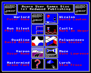 Acorn User Games Disc - Screenshot - Game Title (null) - 640x512