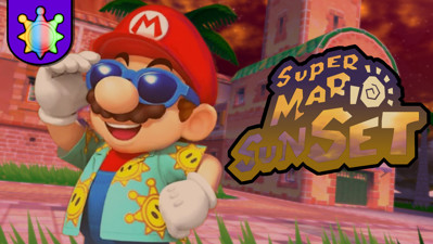 Super Mario Sunset - Banner (null) - 1413x796