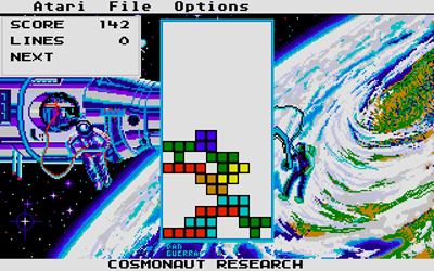 Tetris: The Soviet Challenge - Screenshot - Gameplay (null) - 320x200
