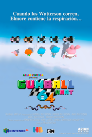 Gumball Kart 64 - Poster (South America) - 2528x3750