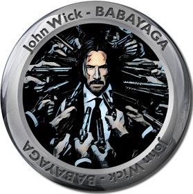 John Wick: BabaYaga Pinball Edition - Fanart - Cart - Front (null) - 1309x1318
