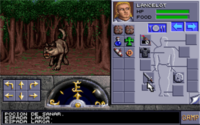 Eye of the Beholder II: The Legend of Darkmoon - Screenshot - Gameplay (Spain) - 320x200