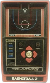 Mattel Electronics: Basketball 2 - Cart - Front (null) - 444x732