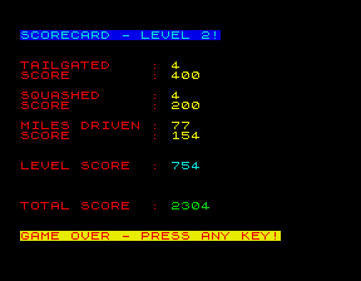 Advanced Road Rage Simulator - Screenshot - Game Over (null) - 576x448
