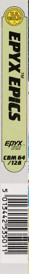 Epyx Epics - Box - Spine (Europe) - 162x1529
