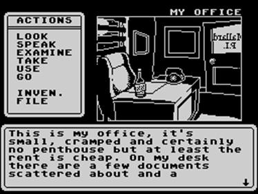 Sam Mallard: The Case of the Missing Swan - Screenshot - Gameplay (Europe) - 256x192