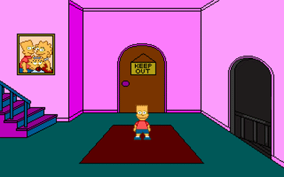The Simpsons: Bart's House of Weirdness - Screenshot - Gameplay (null) - 320x200