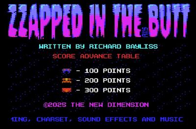 Zapped in the Butt Special Edition - Screenshot - High Scores (null) - 642x425