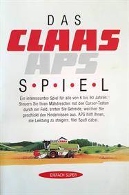Das CLAAS APS Spiel - Box - Front (Germany) - 1878x2819