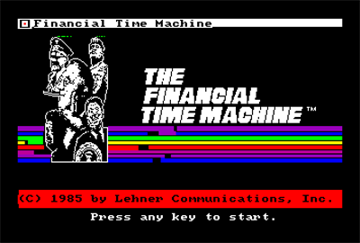 The Financial Time Machine - Screenshot - Game Title (null) - 710x480