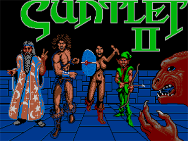 Cuntlet II - Screenshot - Game Title (North America) - 640x482