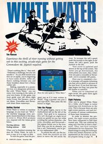 White Water - Advertisement Flyer - Front (North America) - 1154x1602