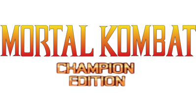 Mortal Kombat Champion Edition - Clear Logo (null) - 1372x654