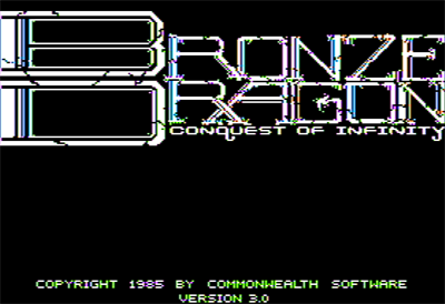 Bronze Dragon: Conquest of Infinity - Screenshot - Game Title (null) - 560x384