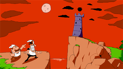 Pizza Tower - Fanart - Background (null) - 2560x1440