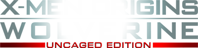 X-Men Origins: Wolverine: Uncaged Edition - Clear Logo (World) - 400x97