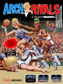 Arch Rivals - Fanart - Box - Front (World) - 1502x1982