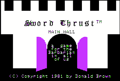 SwordThrust 1: The King's Testing Ground - Screenshot - Game Title (null) - 400x272