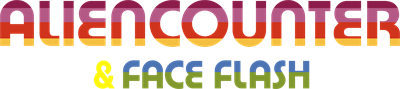 Aliencounter & Face Flash - Clear Logo (North America) - 2400x534
