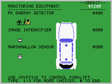 Ghostbusters (Opcode Games) - Screenshot - Gameplay (World) - 256x192