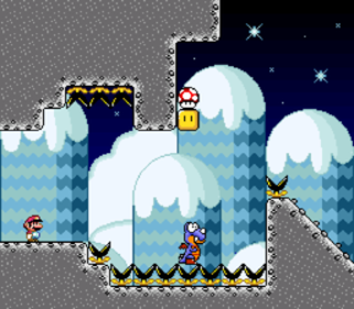 Super Mario World: Cute Kaizo World - Screenshot - Gameplay (null) - 256x224