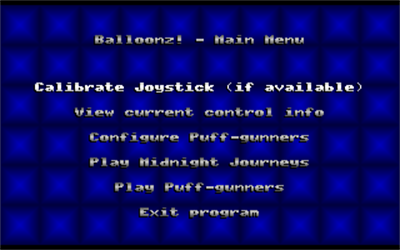 Balloonz - Screenshot - Game Select (null) - 320x200