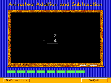 Animated Addition and Subtraction - Screenshot - Gameplay (null) - 640x480