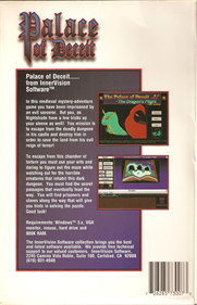 The Palace of Deceit: The Dragon's Plight - Box - Back (North America) - 800x1241
