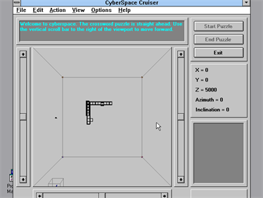 CyberSpace Crossword - Screenshot - Game Title (null) - 640x480