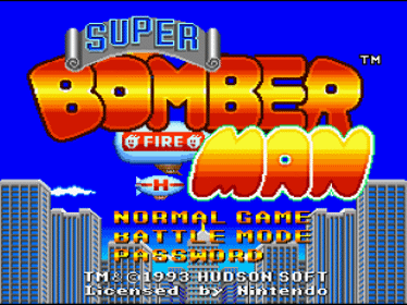Super Bomberman - Screenshot - Game Title (null) - 320x240