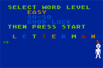 Letterman - Screenshot - Game Select - 336x224