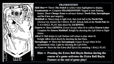Frankenstein: Color Edition - Arcade - Controls Information (null) - 2048x1152