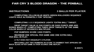 Far Cry 3: Blood Dragon - Arcade - Controls Information (null) - 1920x1080