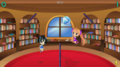 Chibi Volleyball - Screenshot - Gameplay (World) - 1768x993