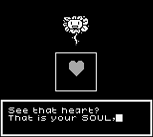 Undertale Gameboy Demake - Screenshot - Gameplay (World) - 160x144