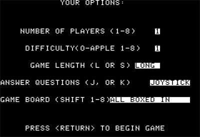 Quizam! - Screenshot - Game Select (null) - 560x384