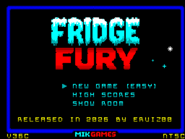 Fridge Fury - Screenshot - Game Title (World) - 256x192