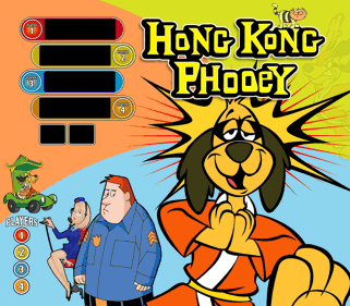 Hong Kong Phooey - Arcade - Marquee (World) - 2500x2185