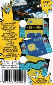 Sky High Stuntman  - Box - Back (Europe) - 497x791