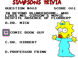 Illustration of The Simpsons Trivia