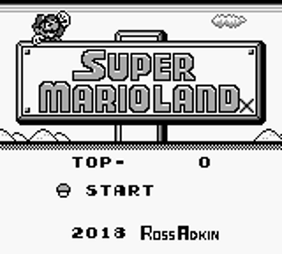 Super Mario Land X - Screenshot - Game Title (World) - 160x144