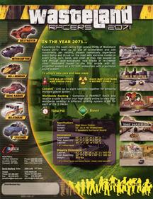 Wasteland: Racers 2071 - Advertisement Flyer - Back (null) - 850x1101