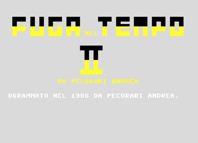 Fuga nel Tempo 2 - Screenshot - Game Title (null) - 658x477