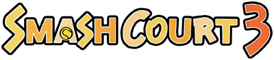 Smash Court 3 - Clear Logo (Japan) - 400x88