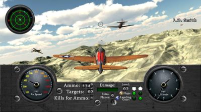 Air Combat: Desert Aces - Screenshot - Gameplay (World) - 1000x562