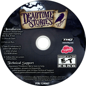Deadtime Stories - Disc (North America) - 746x743